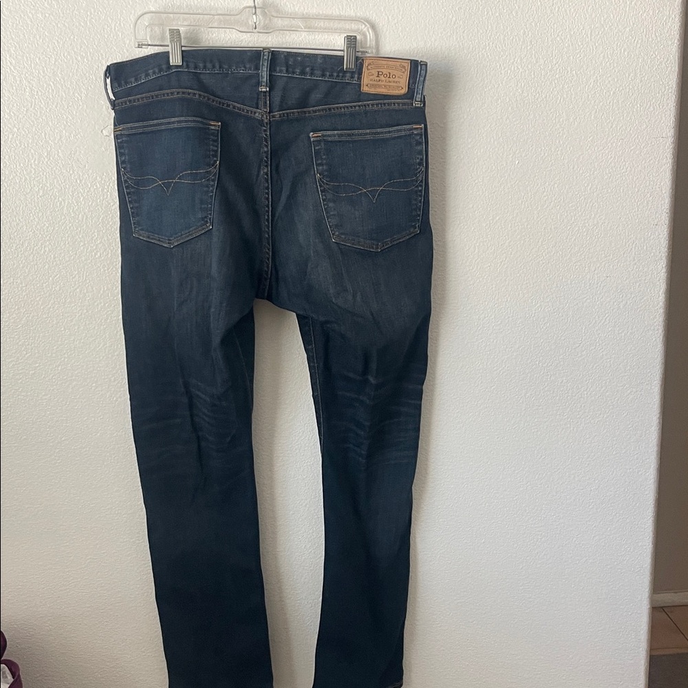 Polo Ralph Lauren Dark Blue Men's Jeans Hampton Relaxed Straight